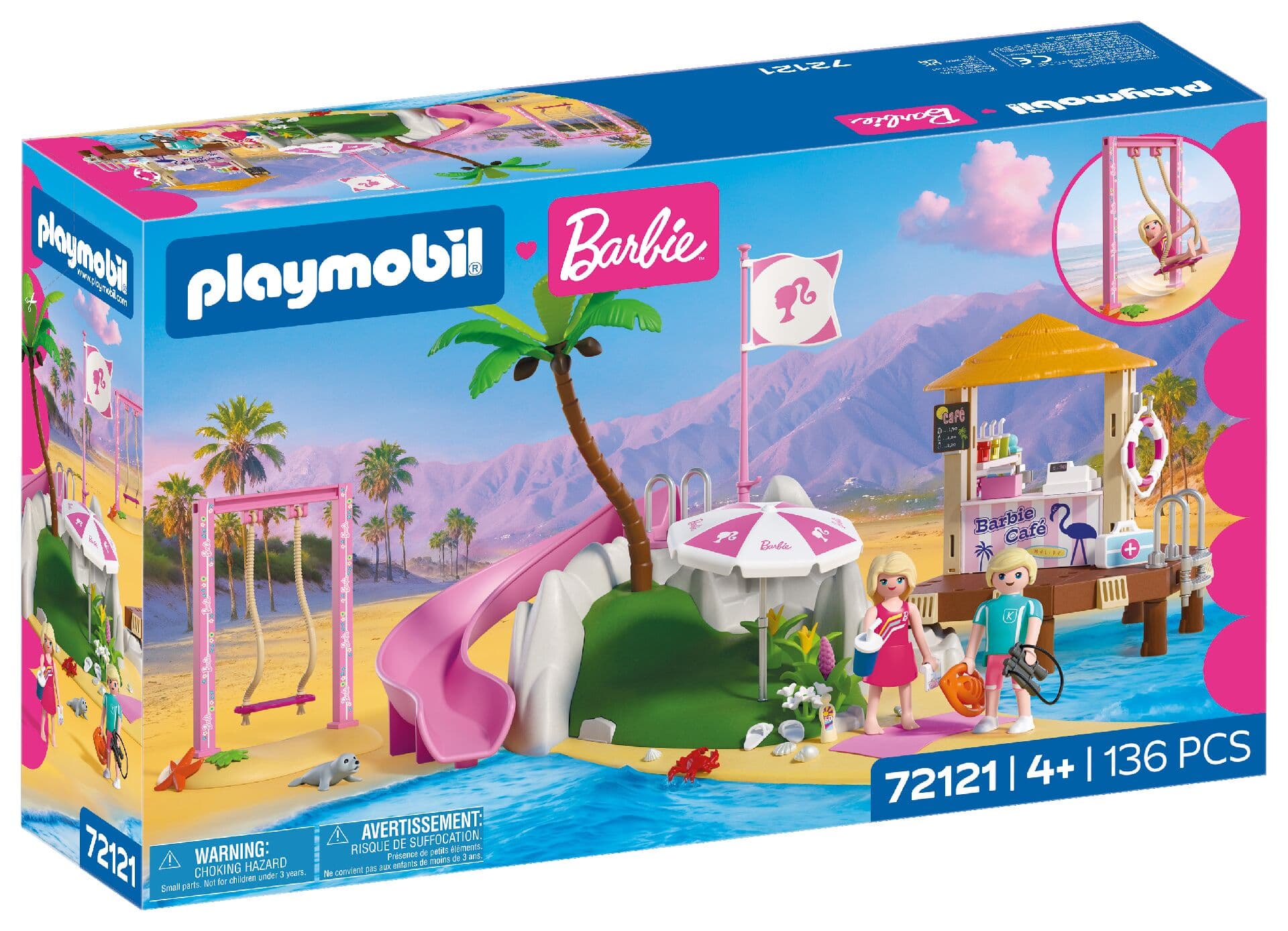 PLAYMOBIL 72121 - Barbie - Strand Café 