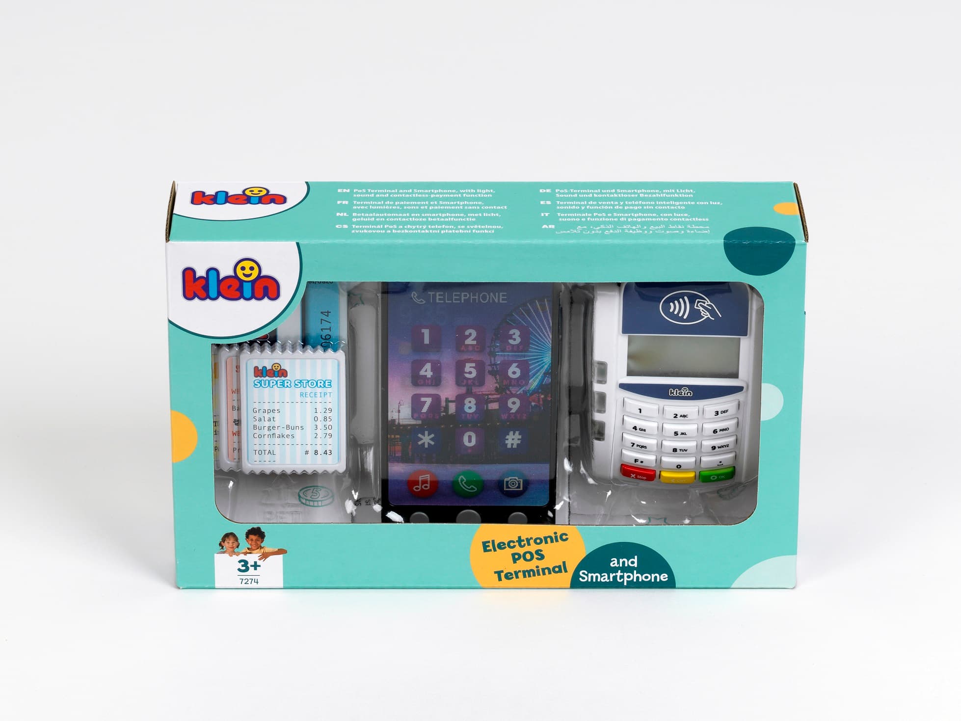 Produktbild Theo Klein PoS Terminal + Kinder Handy  3 von 4