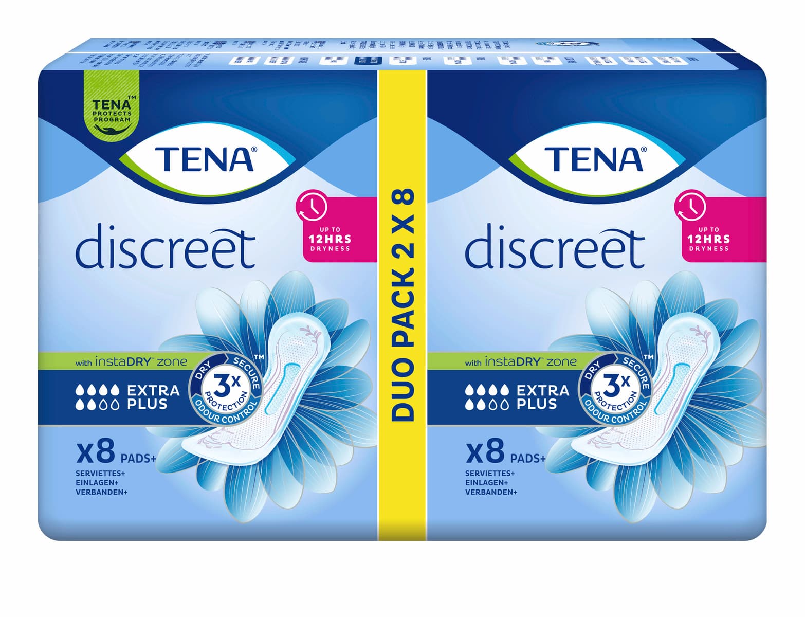 Tena discreet extra Plus Inkontinenzeinlagen Duopack