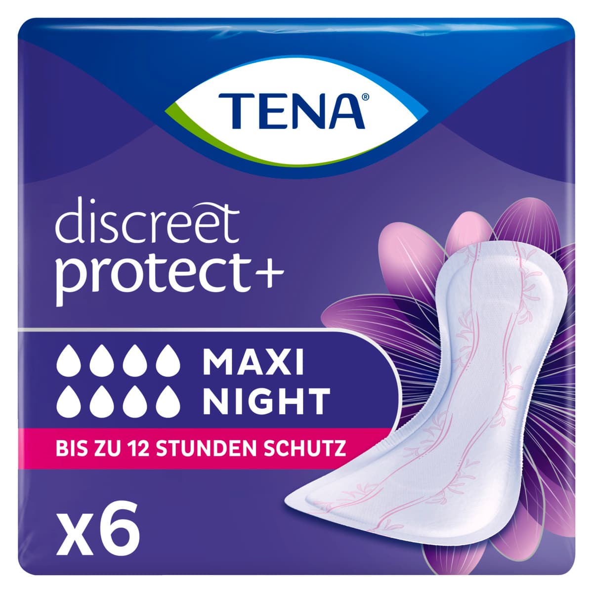 TENA Discreet Maxi Night 6 Einlagen