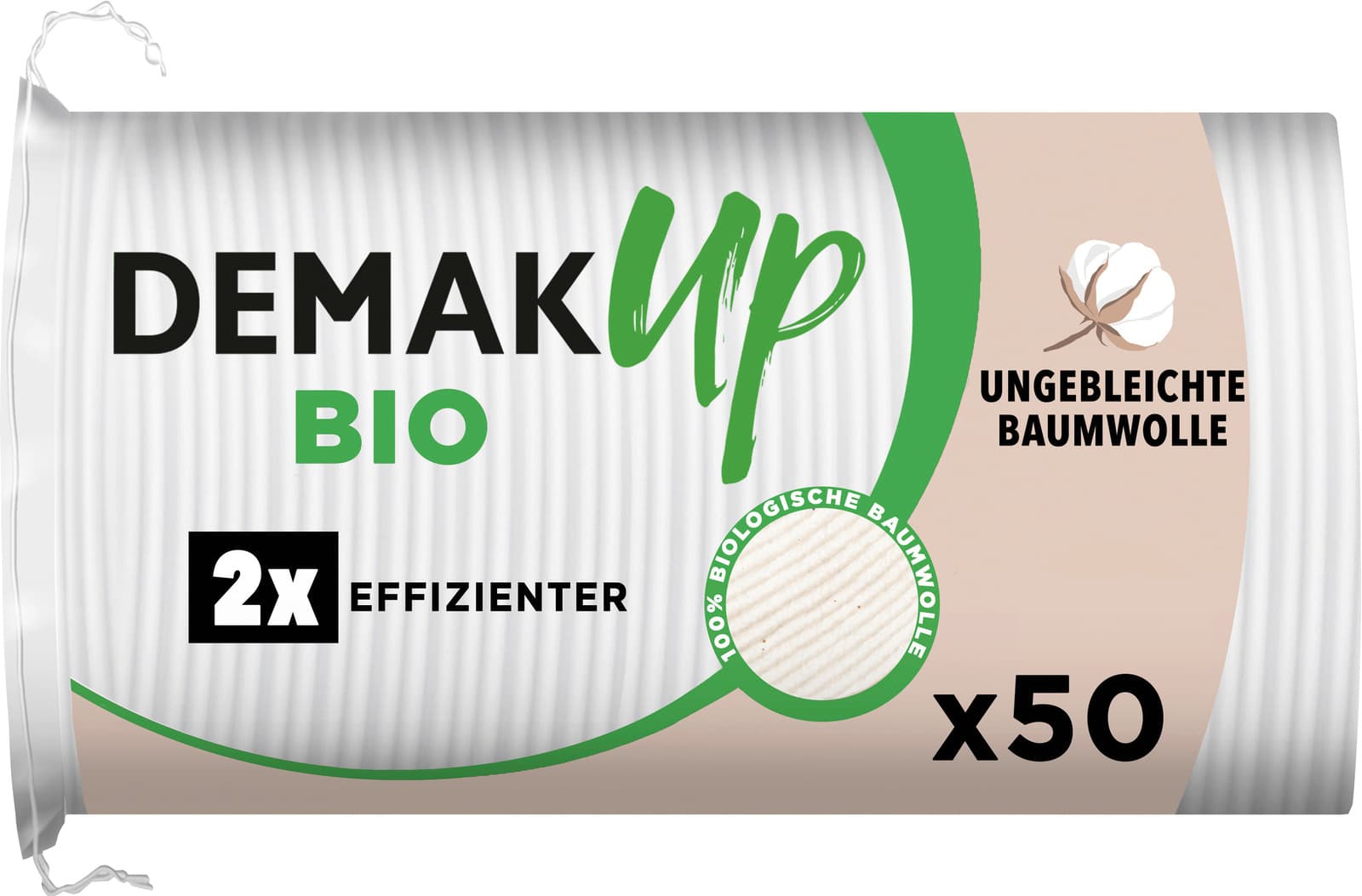 DEMAK'UP Bio Wattepads oval