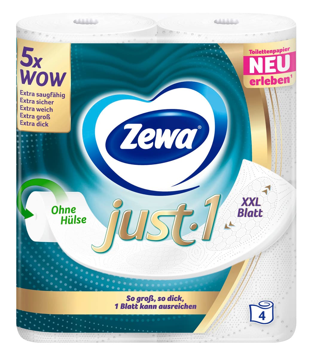 Zewa Toilettenpapier Just 1