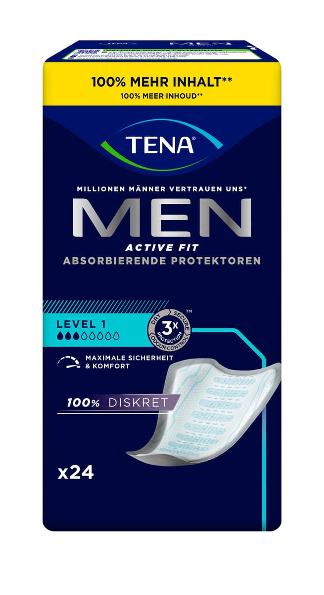 Tena Men Inkontinenzeinlage Active Fit Level 1