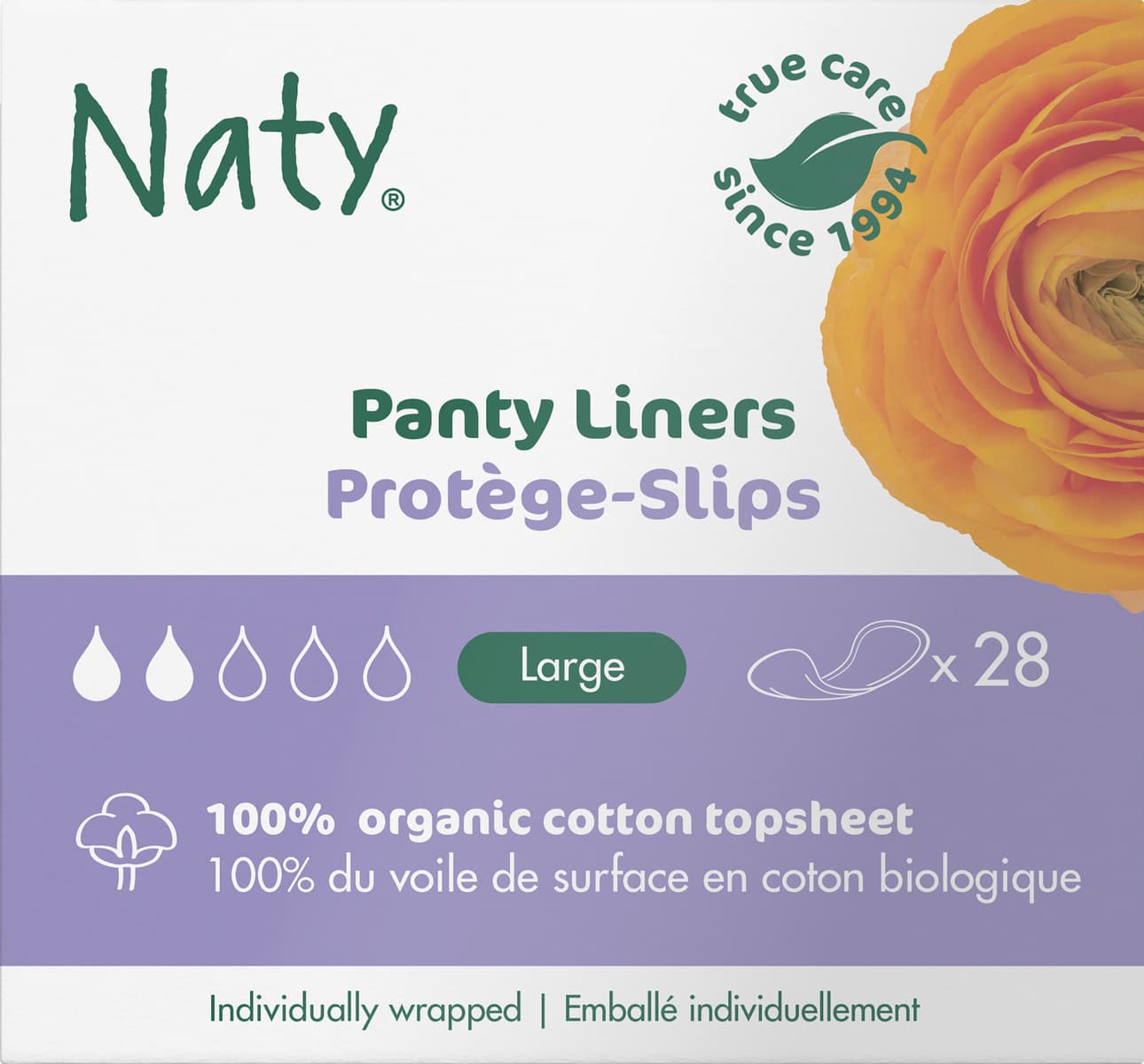 Naty Slipeinlagen Large 