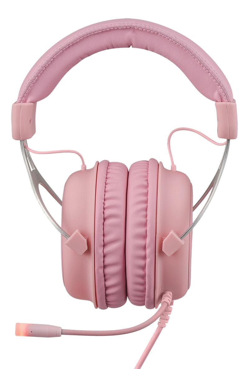 Pink Stereo-Gaming-Headset, 57-mm-Treiber
