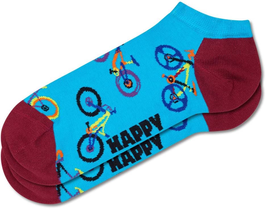 Happy Socks Herren Sneaker Socken Bike