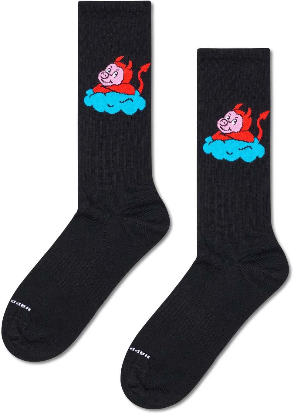 Happy Socks Unisex Sneaker Socken Bag Pig