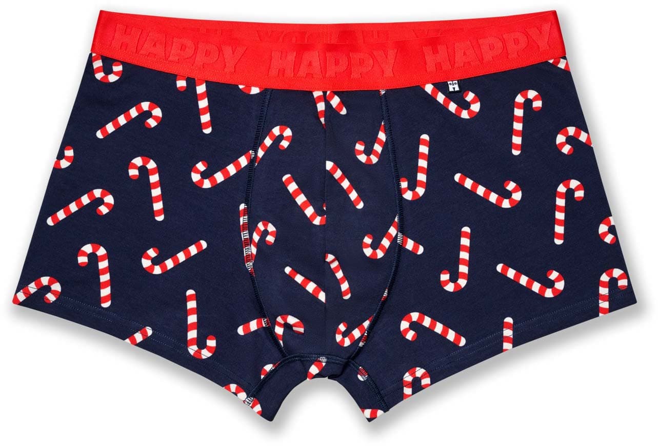Happy Socks Herren Boxershorts Candy Cane