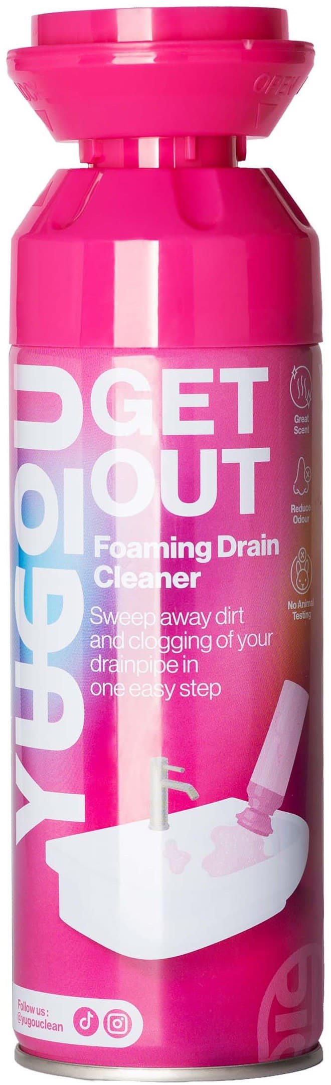 Yugou Get Out Foaming Drain Cleaner Abflussreiniger