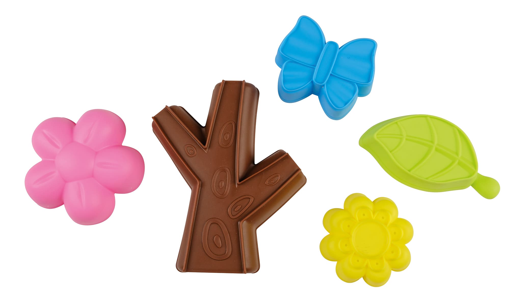 Produktbild Happy People - Sandförmchen „Blume“, 5-teilig – Kreativer Spielspaß im Sandkasten 2 von 3