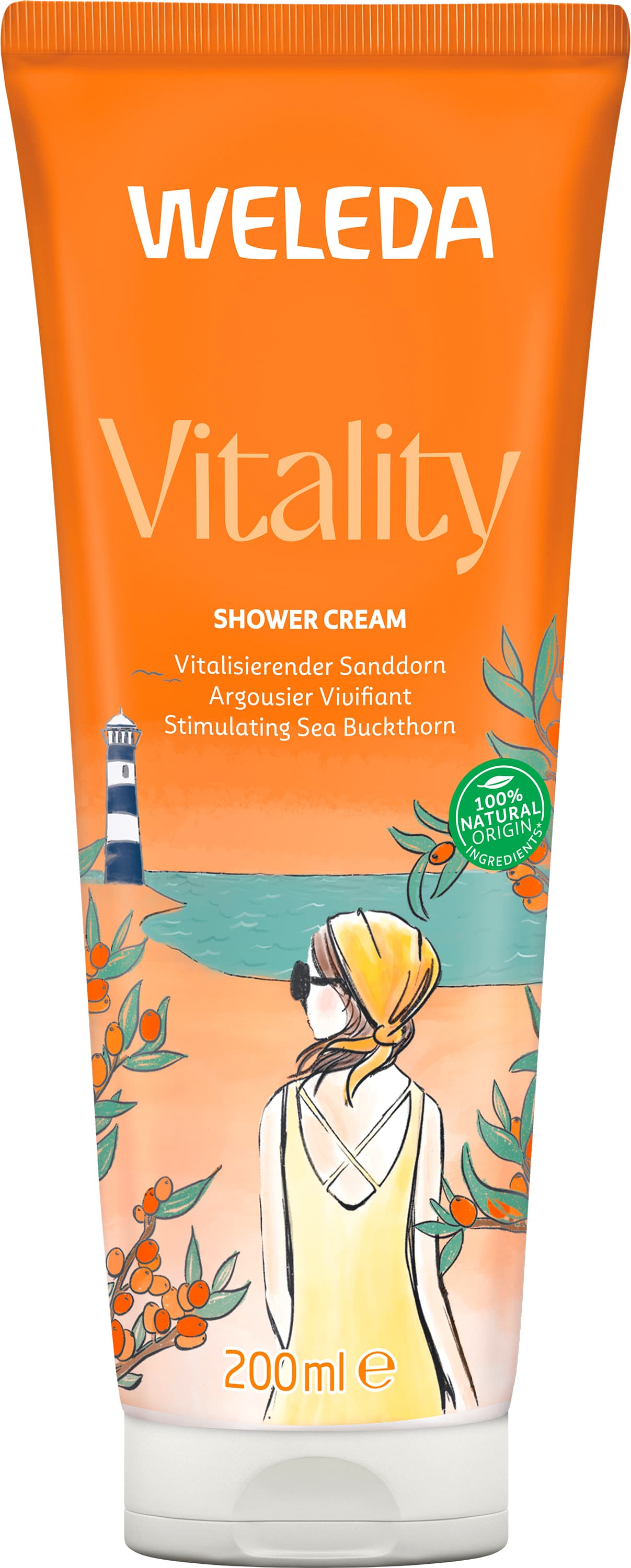 Weleda SANDDORN Vitality Vitalisierungsdusche Sanddorn