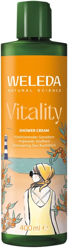 WELEDA Vitality Shower Cream Sanddorn