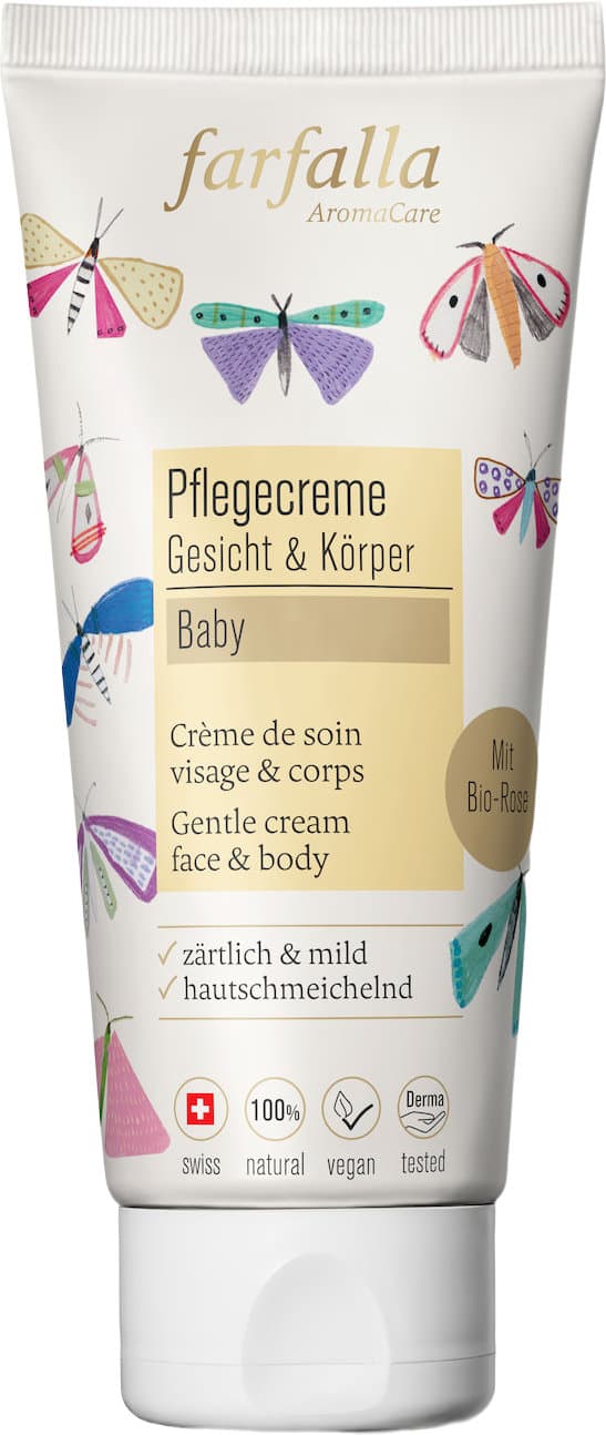 Farfalla Baby Rose Zärtliche Pflegecreme Gesicht & Körper