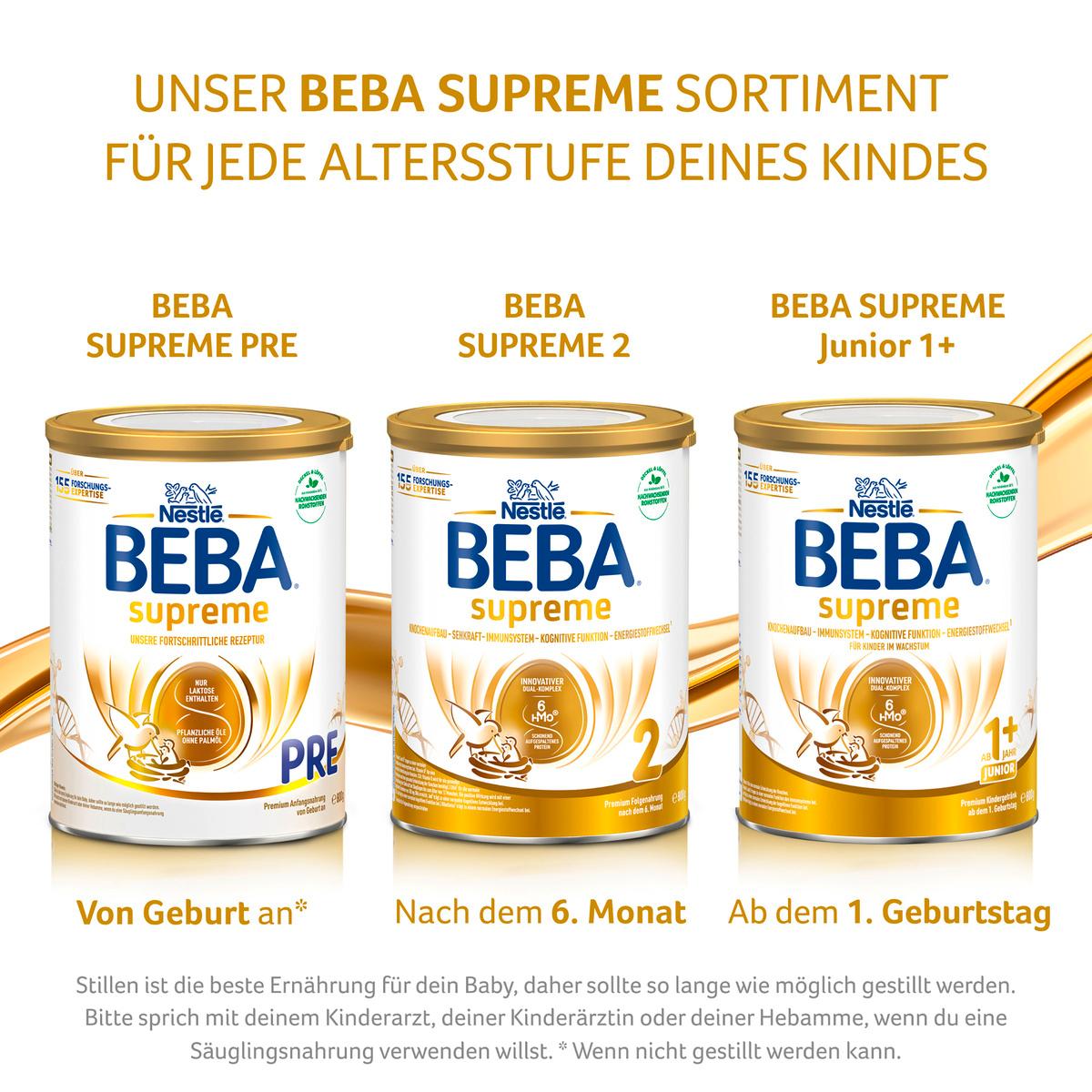 Produktbild BEBA SUPREME PRE Säuglingsanfangsnahrung von Geburt an 10 von 12