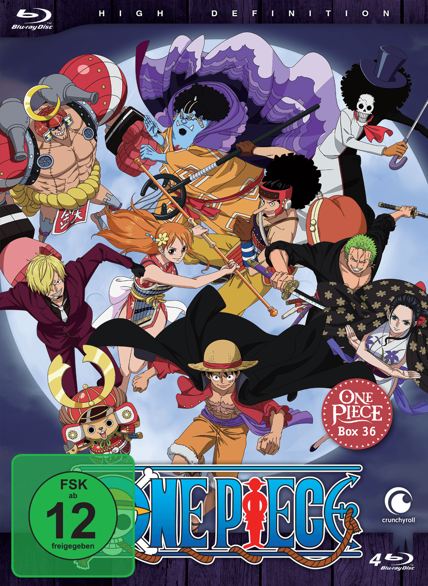 One Piece - TV-Serie - Box 36 (Episoden 1.026 - 1.050)  [ 4 BRs]
