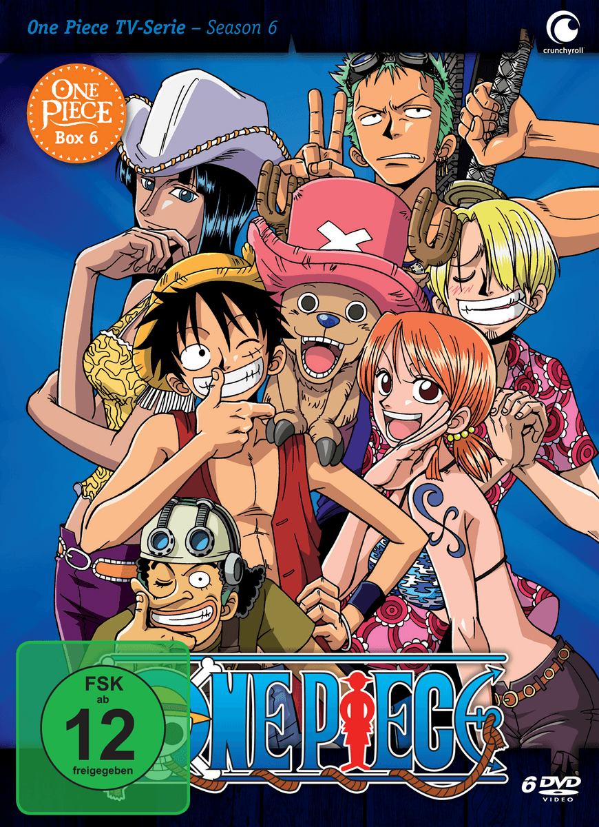 One Piece - TV-Serie - Box 6 (Episoden 163-195)  [6 DVDs]
