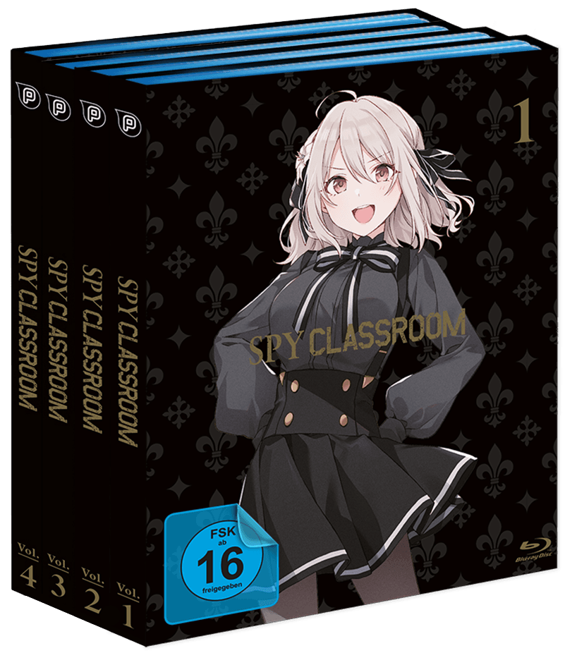 Spy Classroom - Vol.1-4 - Staffel 1+2 - Gesamtausgabe - Bundle  [4 BRs]