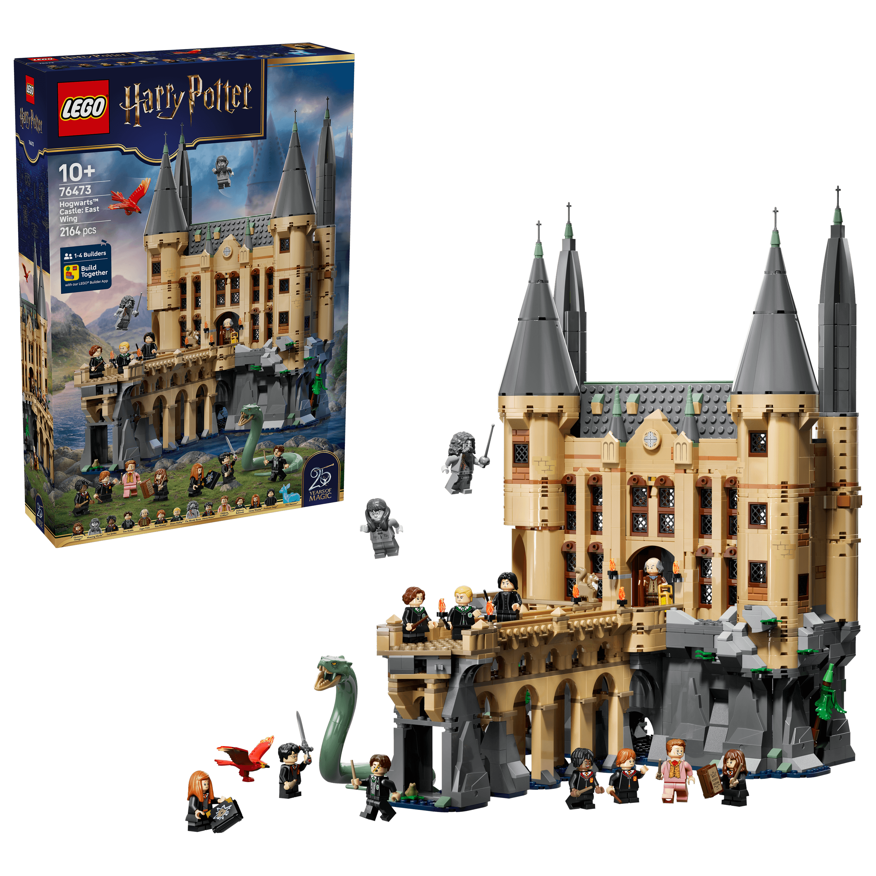 LEGO Harry Potter 76473 Schloss Hogwarts: Ostflügel, Spielzeug ab 10
