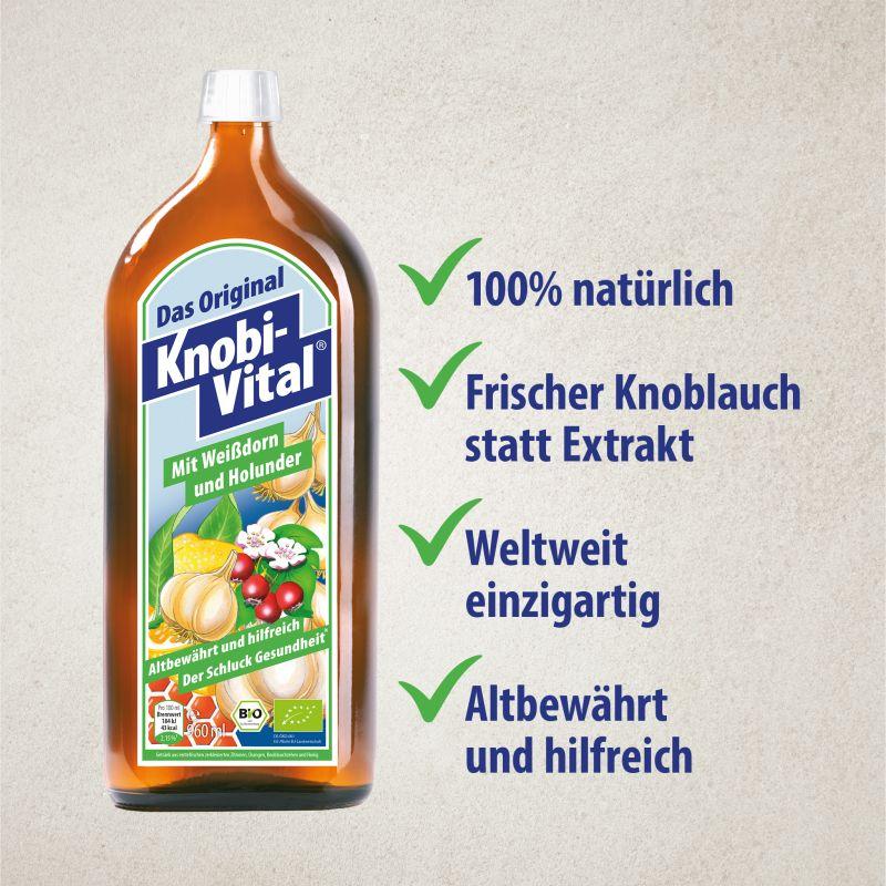Produktbild Knobi-Vital mit Weißdorn und Holunder 2 von 4