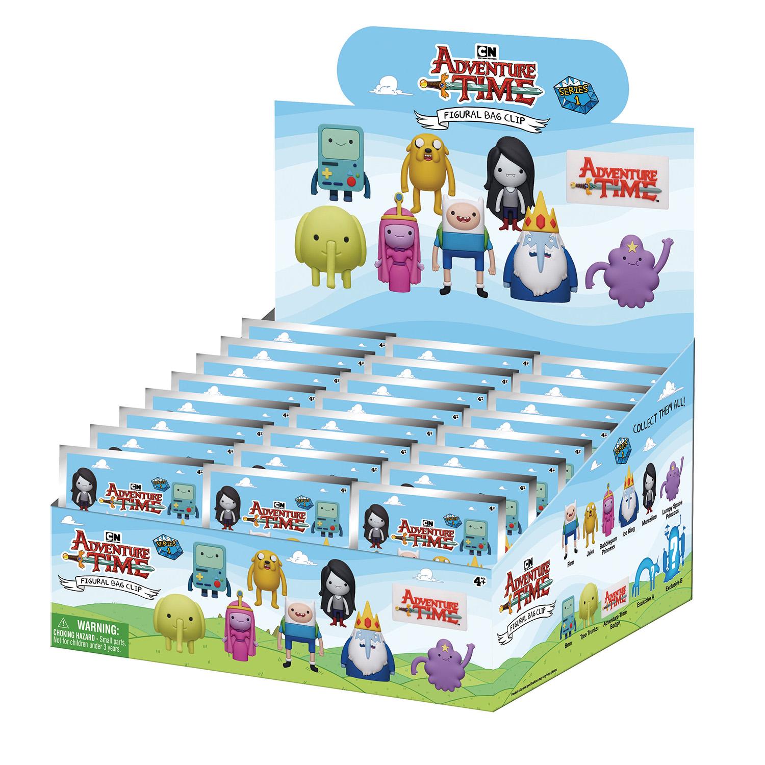 Produktbild Monogram Adventure Time 3D Foam Bag Clip / Taschenanhänger Series 1. Sammelfigur im Blindbag – sortiert 2 von 3
