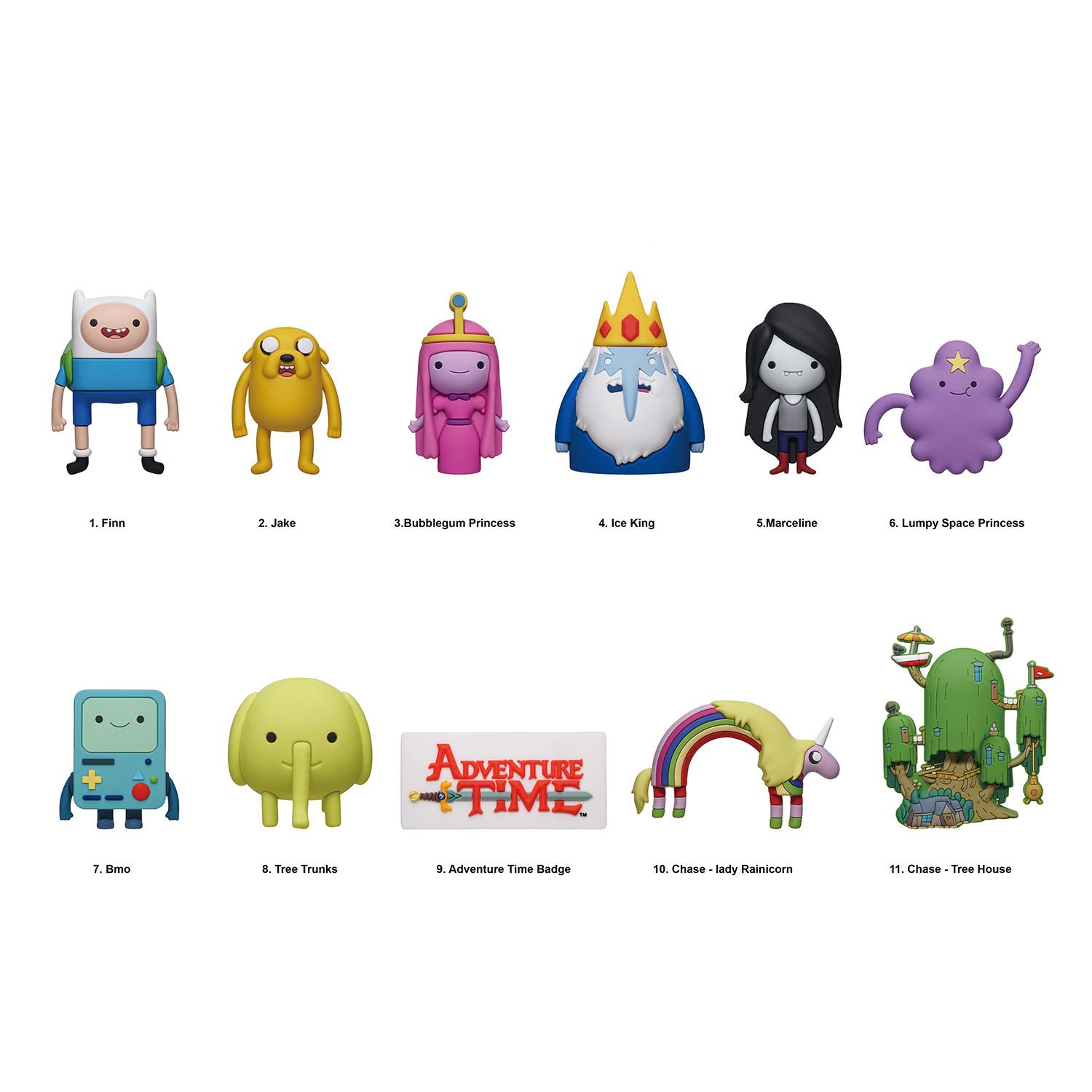 Produktbild Monogram Adventure Time 3D Foam Bag Clip / Taschenanhänger Series 1. Sammelfigur im Blindbag – sortiert 3 von 3