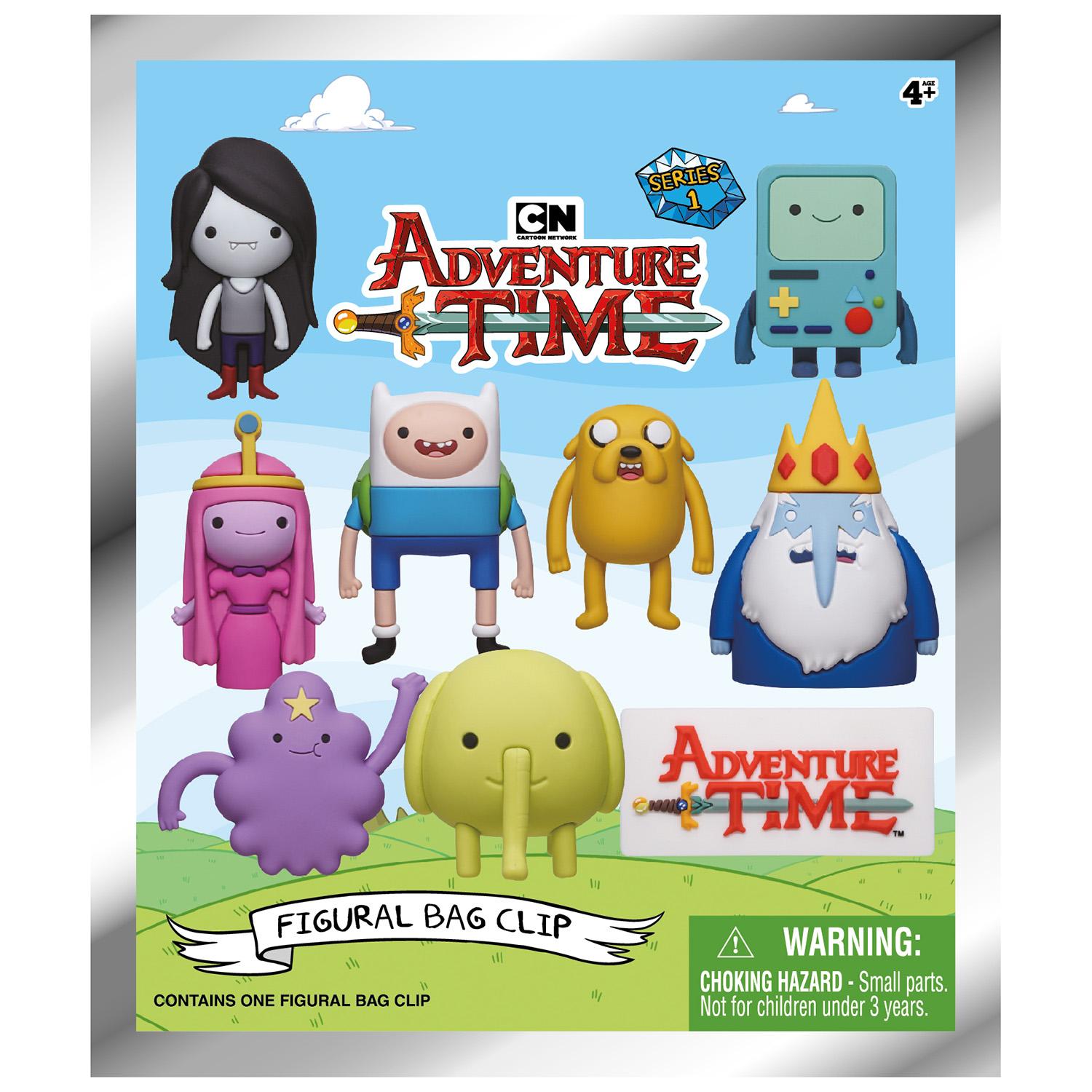 Monogram Adventure Time 3D Foam Bag Clip / Taschenanhänger Series 1. Sammelfigur im Blindbag – sortiert