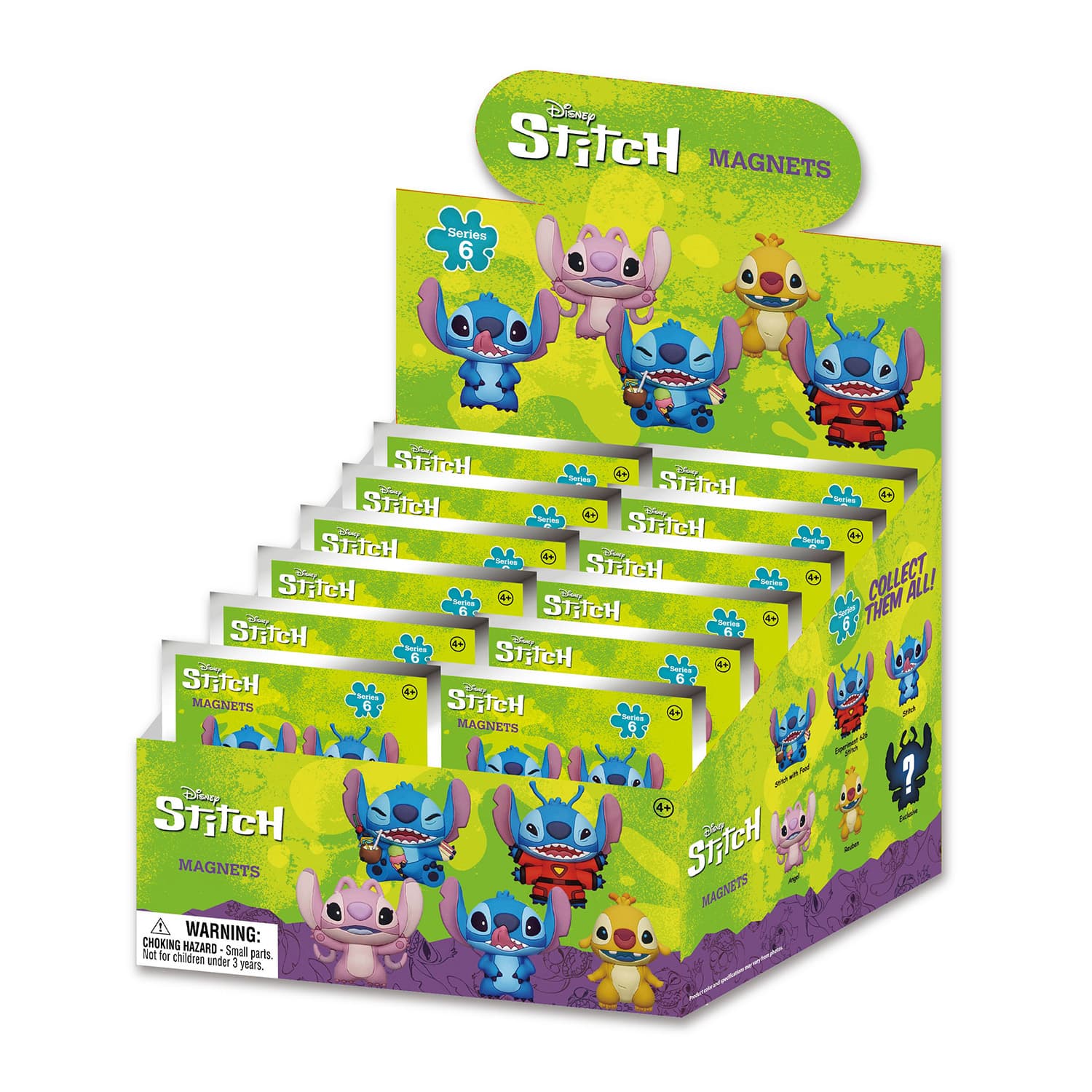 Produktbild Stitch Magnets In Blind Pack Display Series 6. Sammelfigur im Blindbag – sortiert – eine Packung enthält eine zufällige Figur. 3 von 3