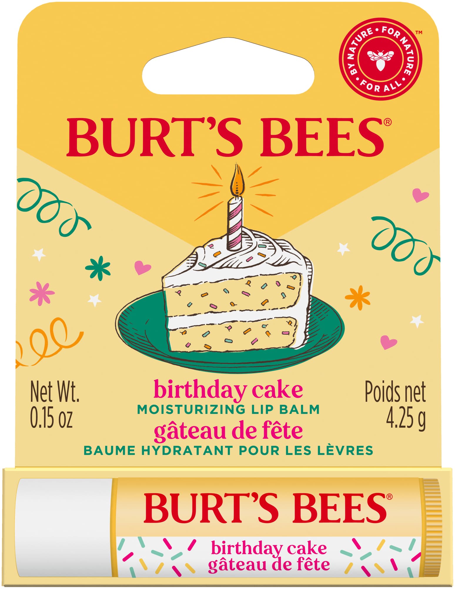 BURT'S BEES Birthday Cake Lip Balm