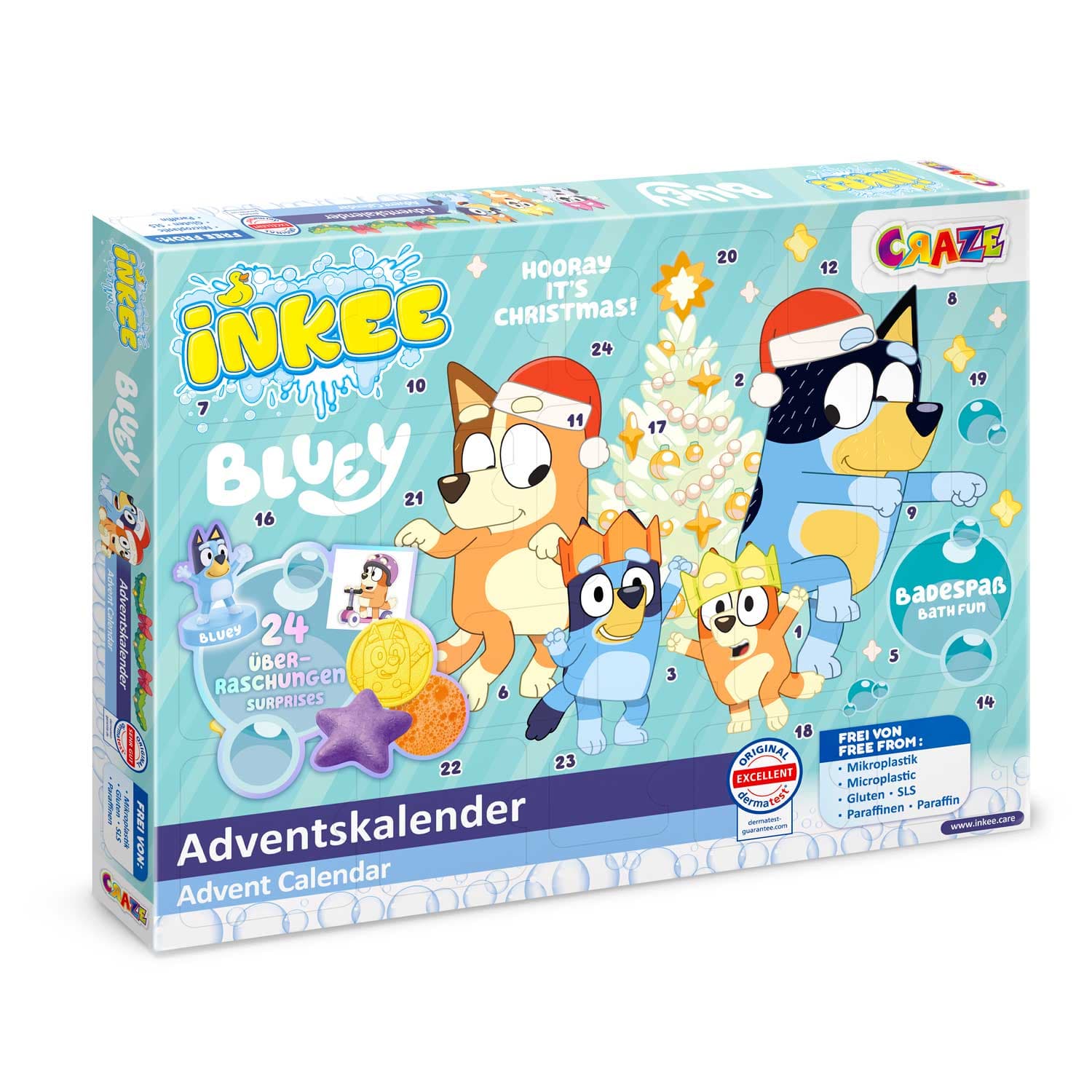 CRAZE - Adventskalender INKEE Bluey