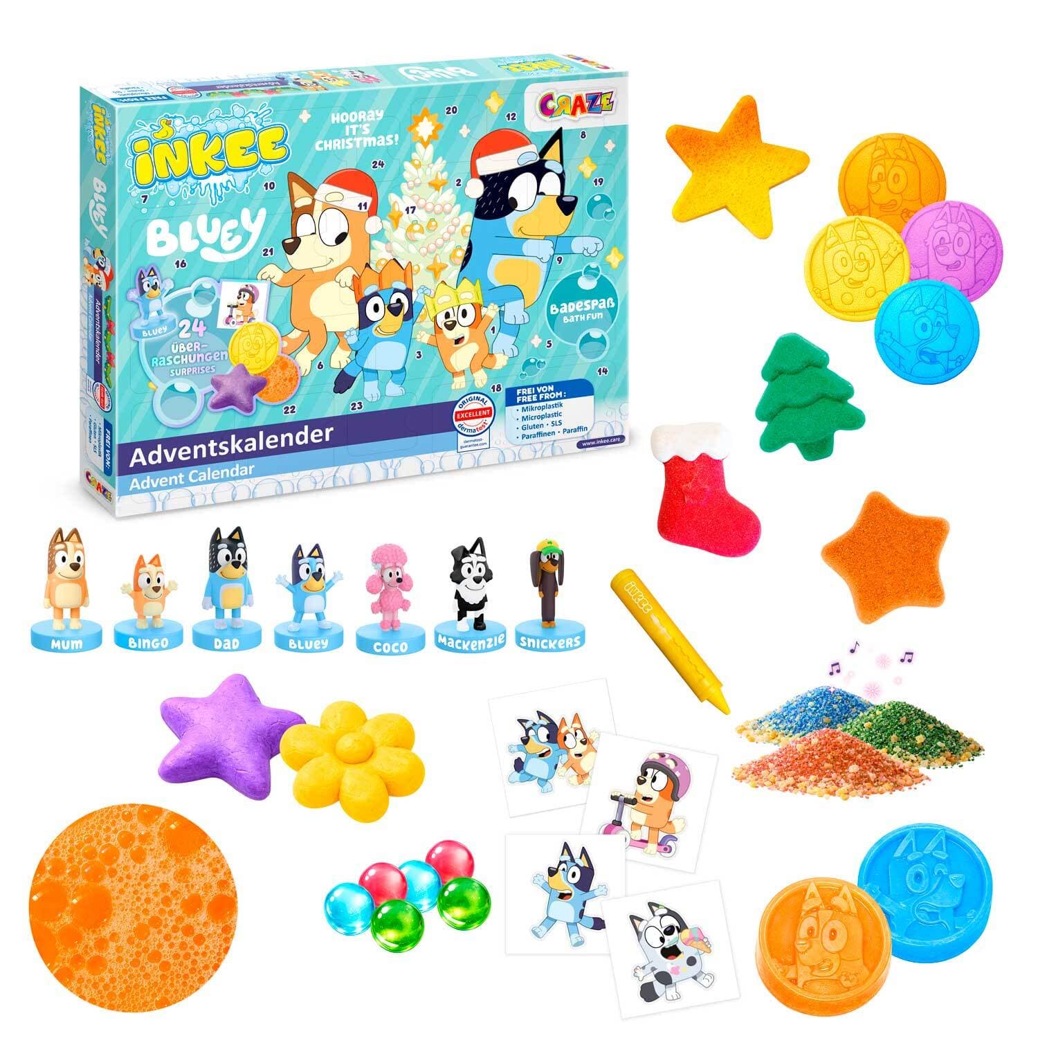 CRAZE - Adventskalender INKEE Bluey