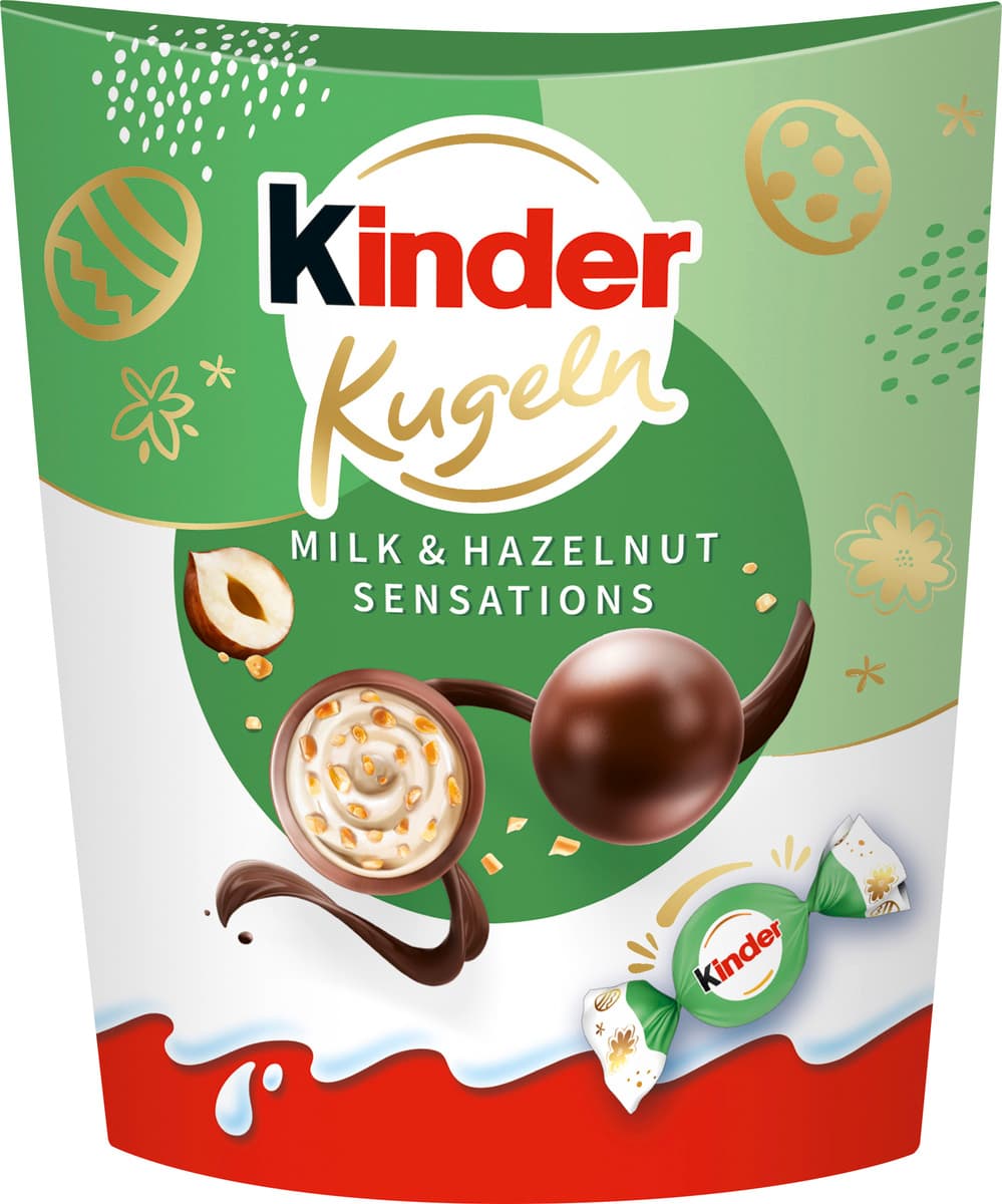 Kinder Kugeln Ostern Milk & Hazelnut 