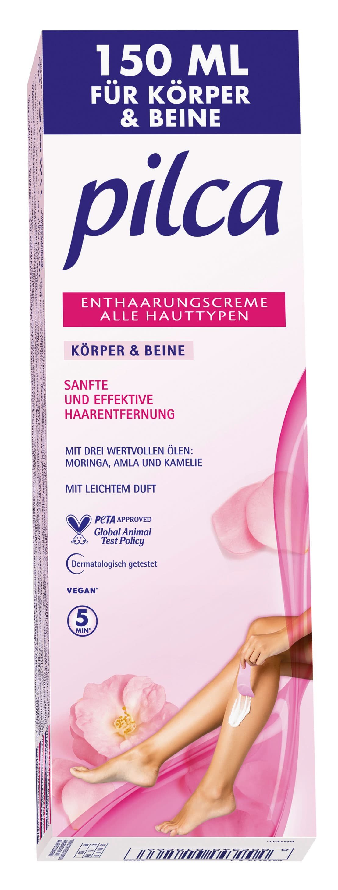 Crema depilatoria Pilca para cuerpo y piernas