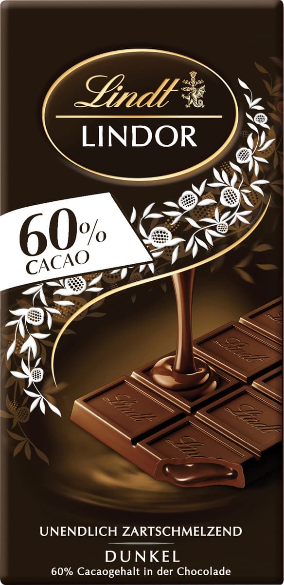Lindt Lindor Tafel 60% Kakao