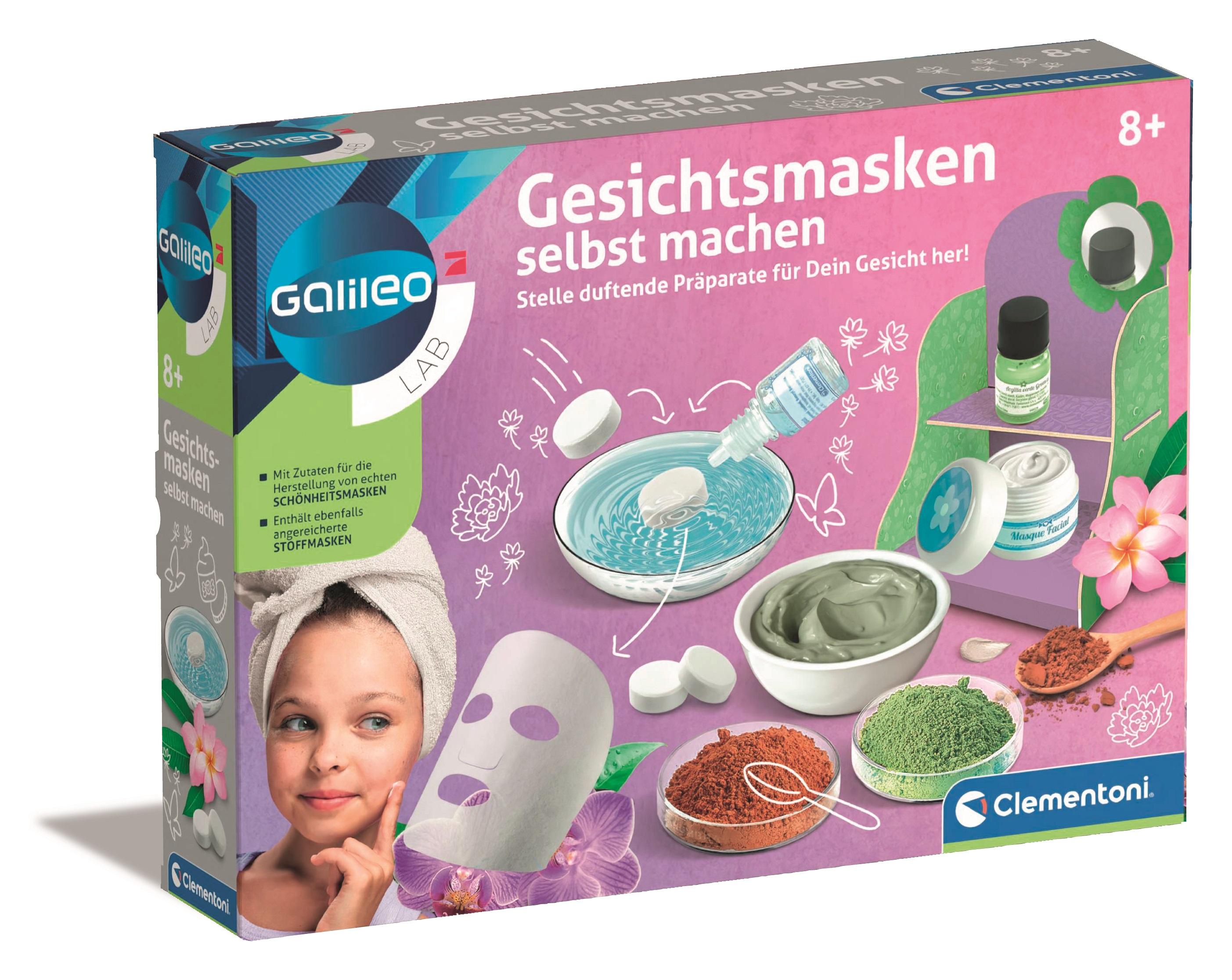 Clementoni - GALILEO Gesichtsmasken selbs machen 59248
