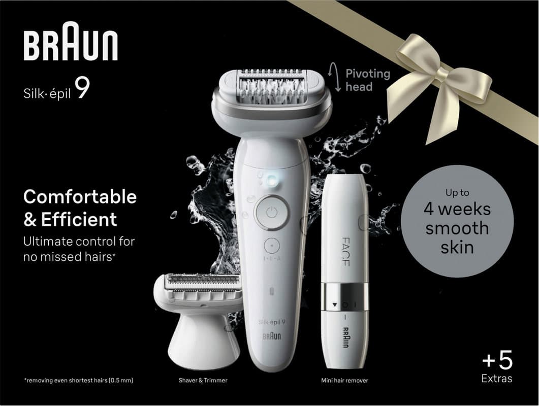 BRAUN Epilierer Silk-épil 9 SES9-341