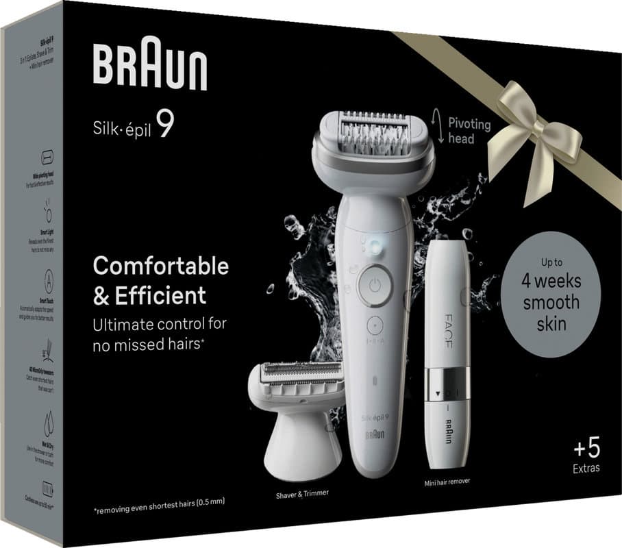 BRAUN Epilierer Silk-épil 9 SES9-341