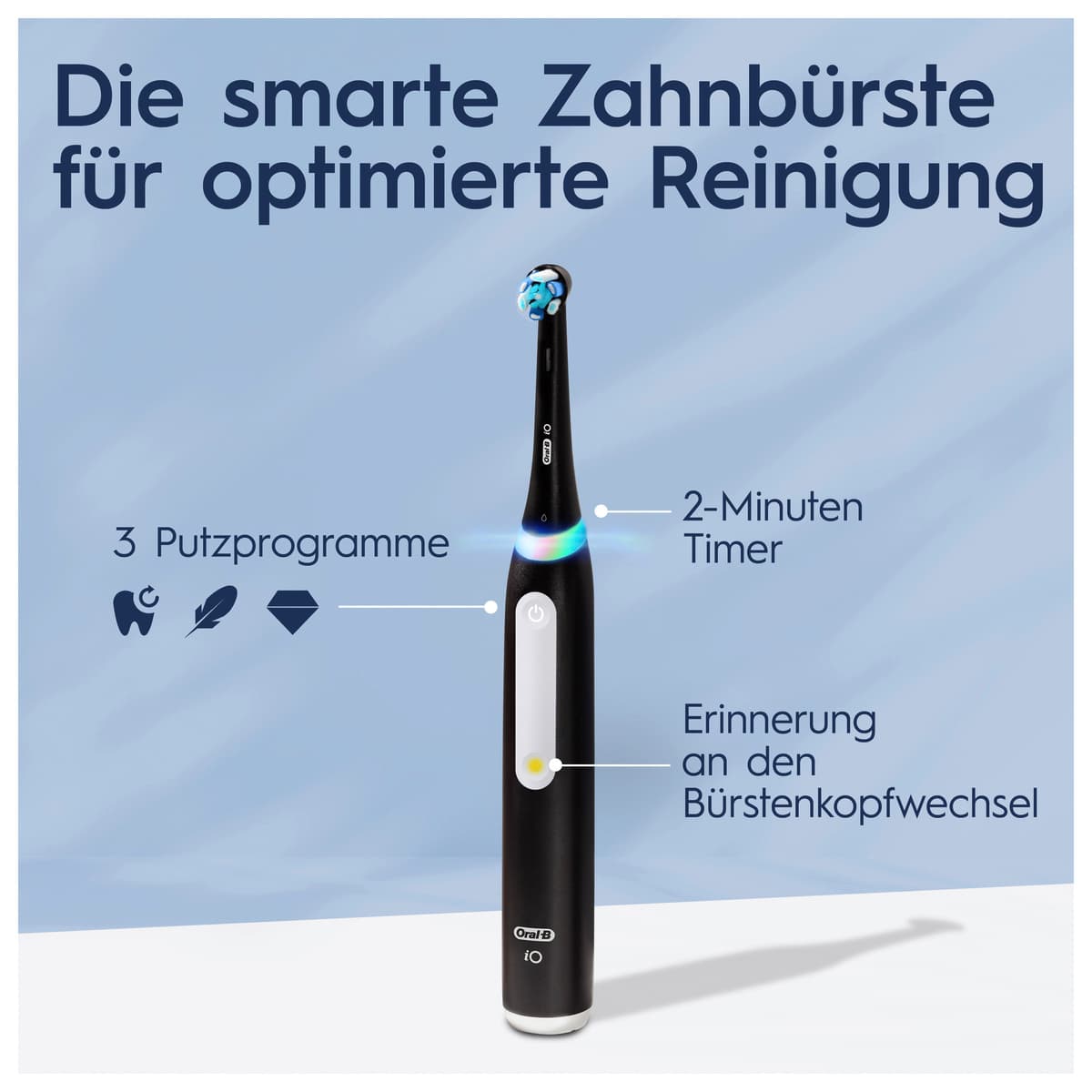 Produktbild Oral-B Elektrische Zahnbürste iO Series 3n Matt Black 3 von 9