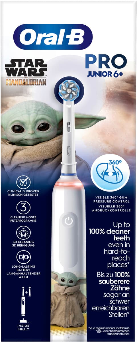 Oral-B Junior 6+ Pro Grogu/Starwars