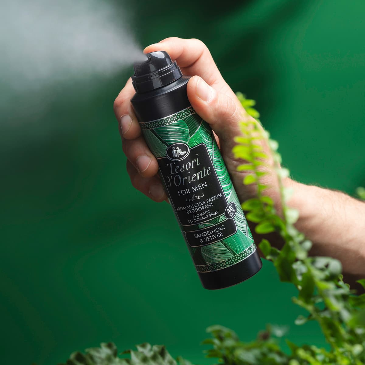 Produktbild Tesori d'Oriente Deodorant for Men Sandelholz & Vetiver 3 von 8