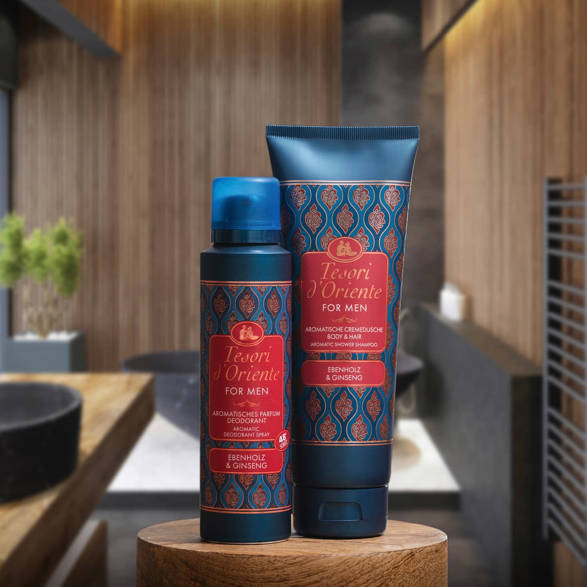 Produktbild Tesori d'Oriente Duschgel Men Ebenholz & Ginseng 5 von 6