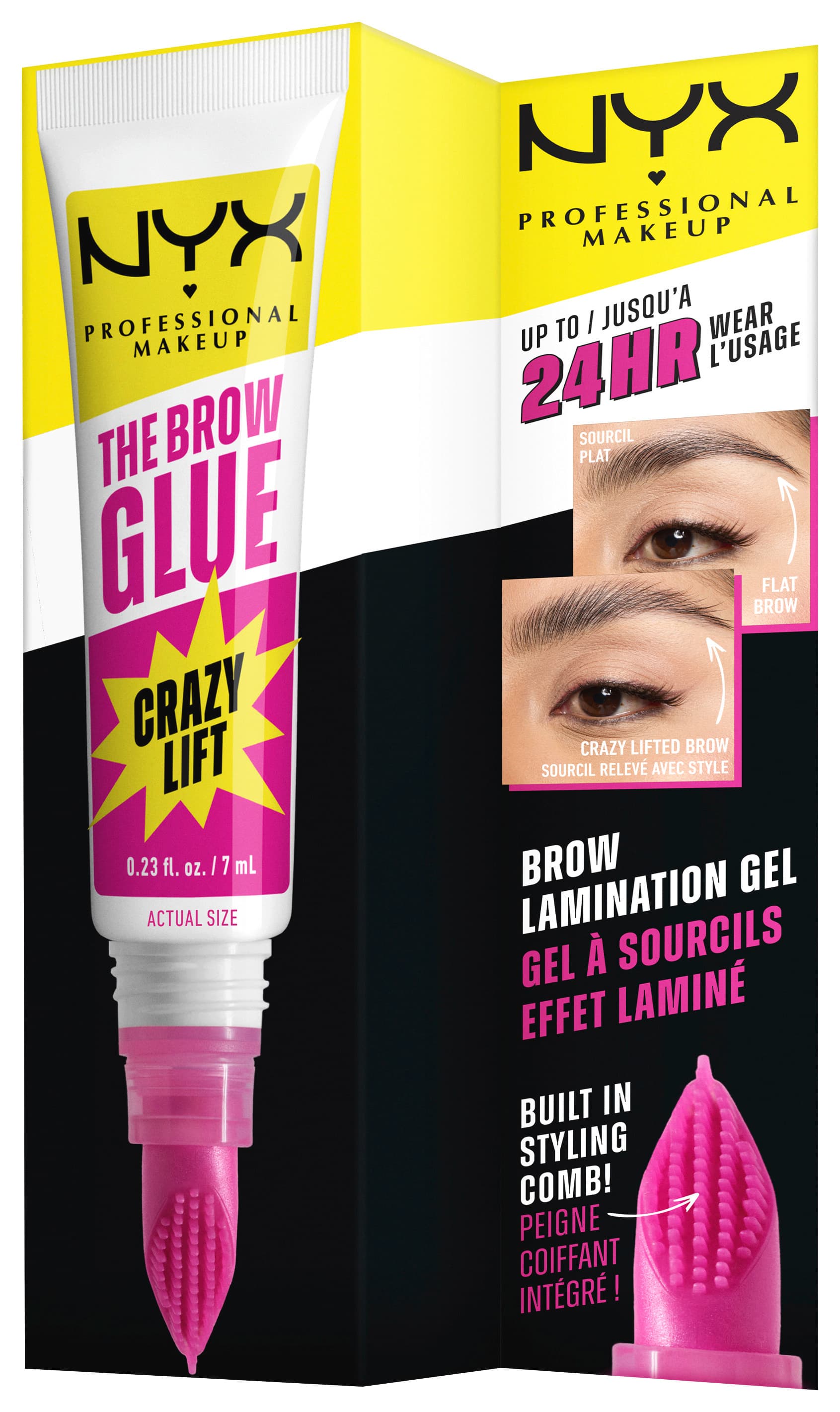 Produktbild NYX PROFESSIONAL MAKEUP The Brow Glue Crazy Lift 8 von 16