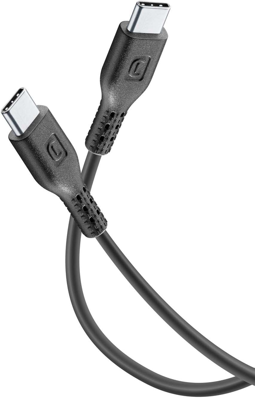 Cellularline 5A Power Data Cable 1 m USB Typ-C/ Typ-C Black
