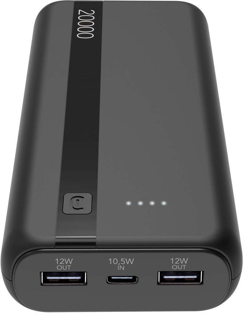 Cellularline Power Bank 20000 Black