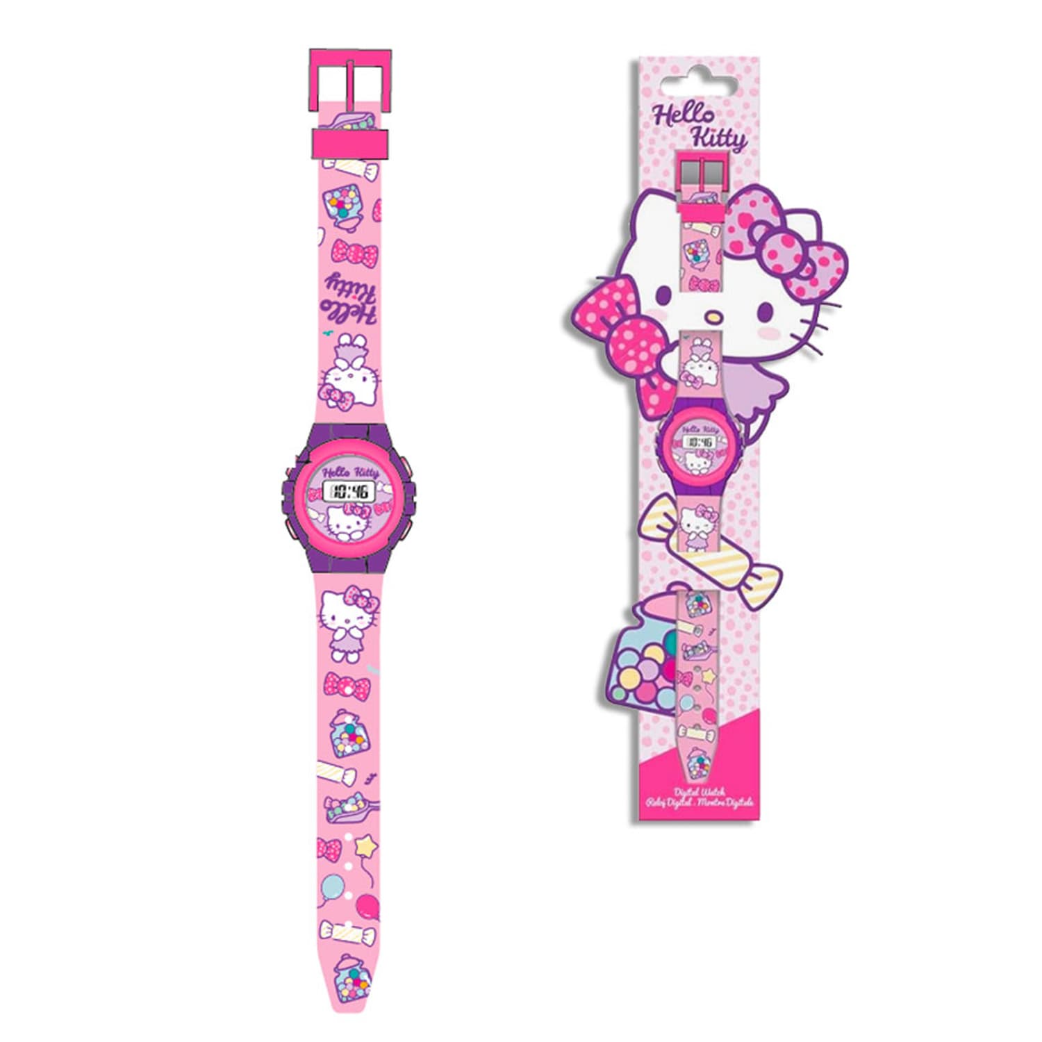 Kinderuhr - Digitaluhr Hello Kitty