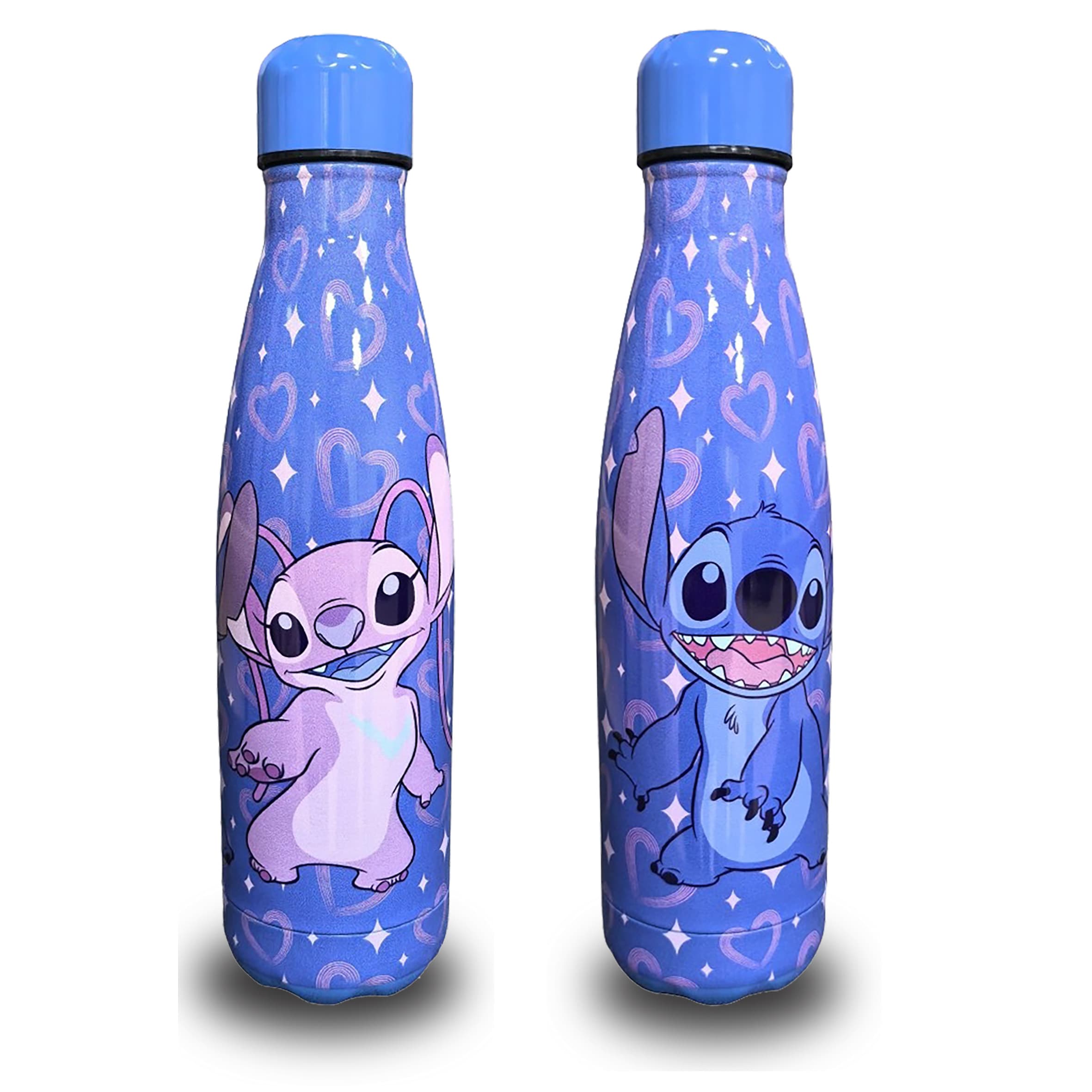Produktbild Stitch Trinkflasche aus Edelstahl, 500ml - Blau 2 von 2