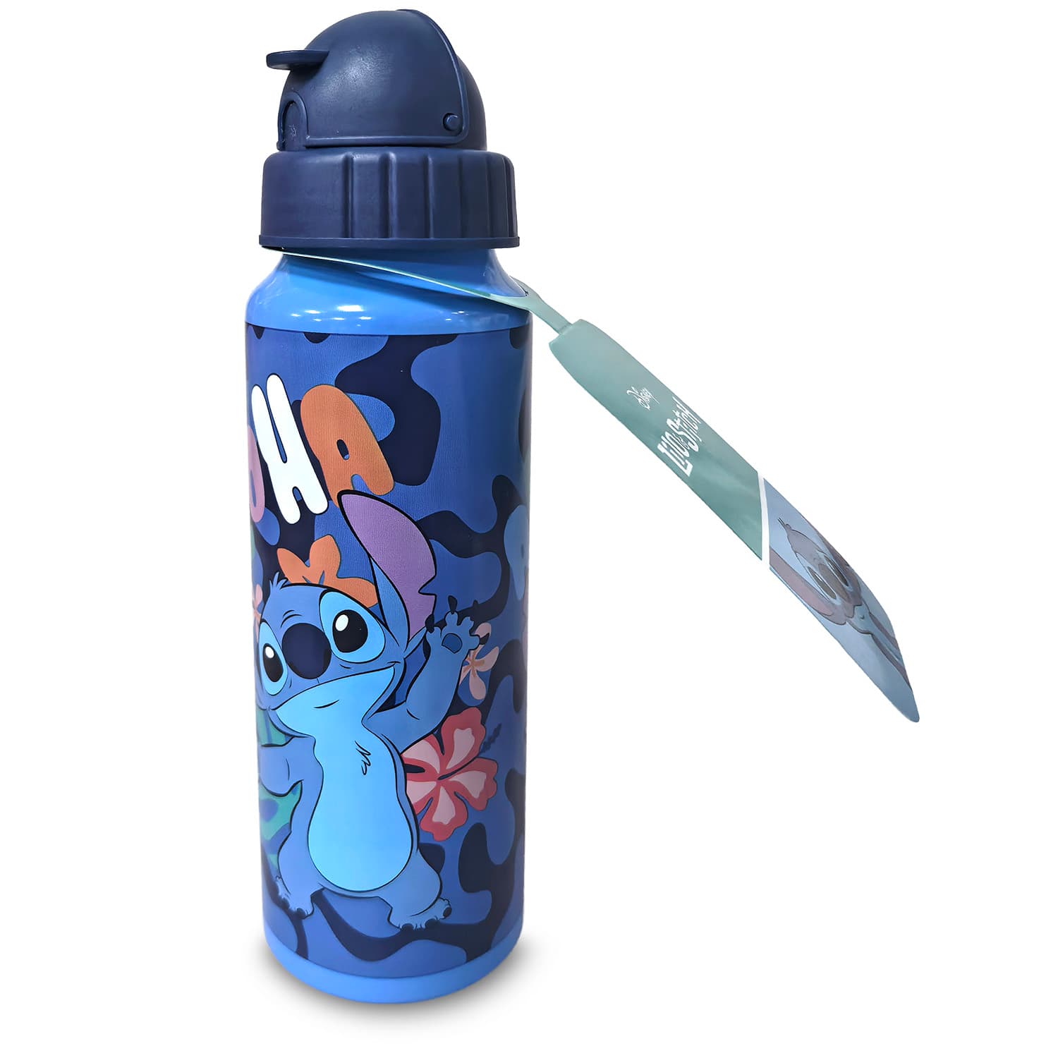 Stitch Sport Trinkflasche aus Edelstahl, 550ml - Dunkelblau