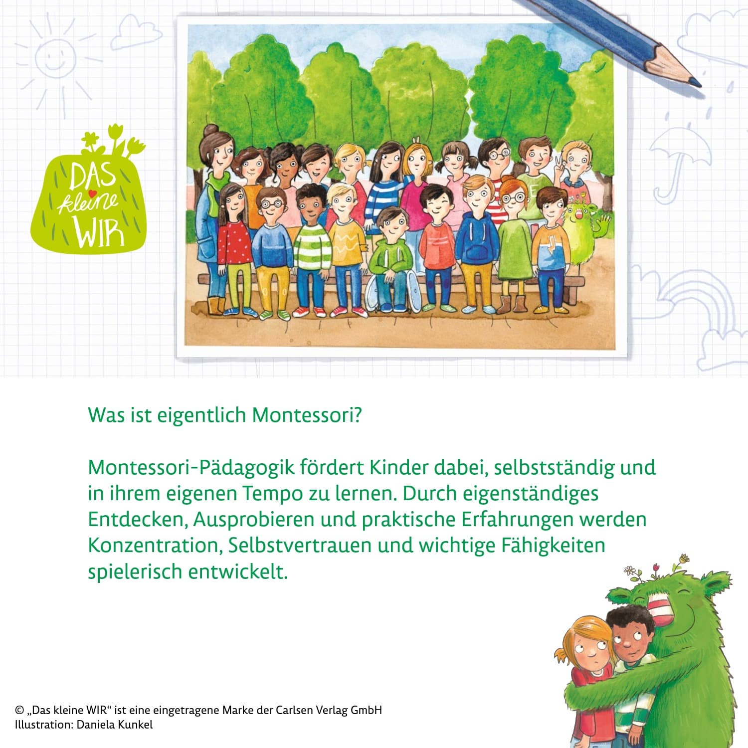 HEADU - Mein DAS kleine WIR Haus Montessori Lernspiel