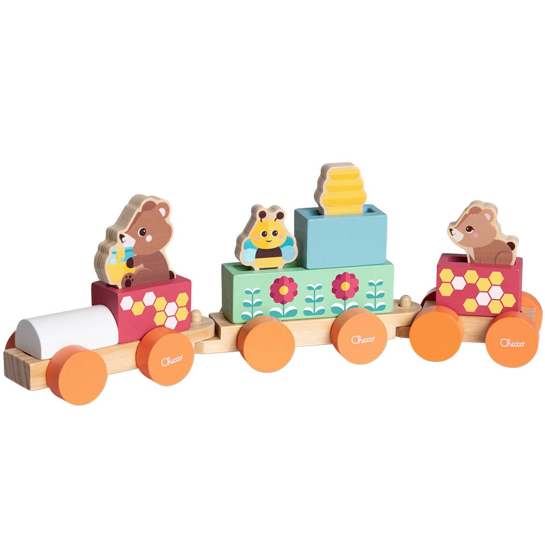 Chicco - My Wood Friends - Teddys Zug