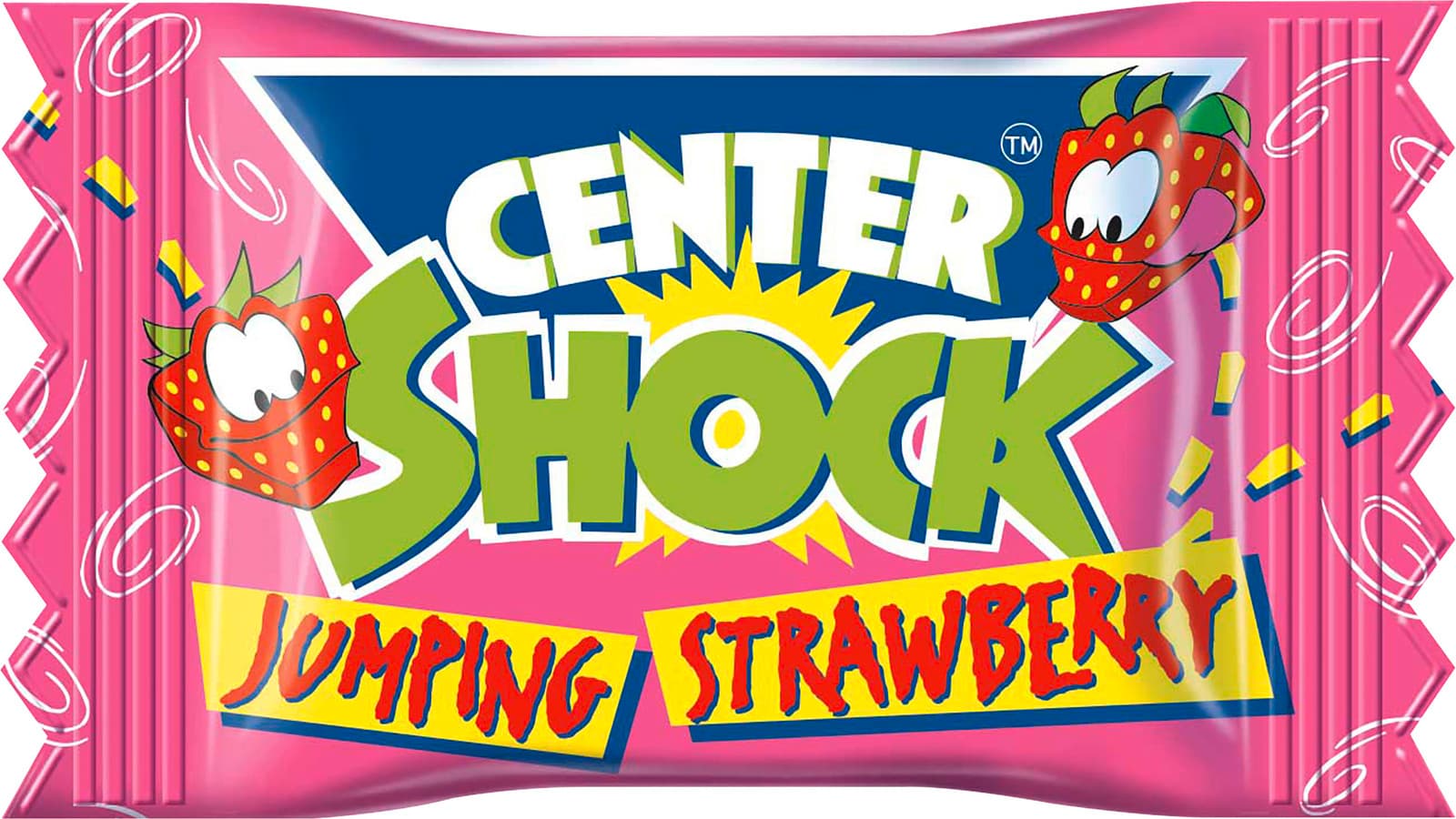 Center Shock Kaugummi Jumping Strawberry 100er Box