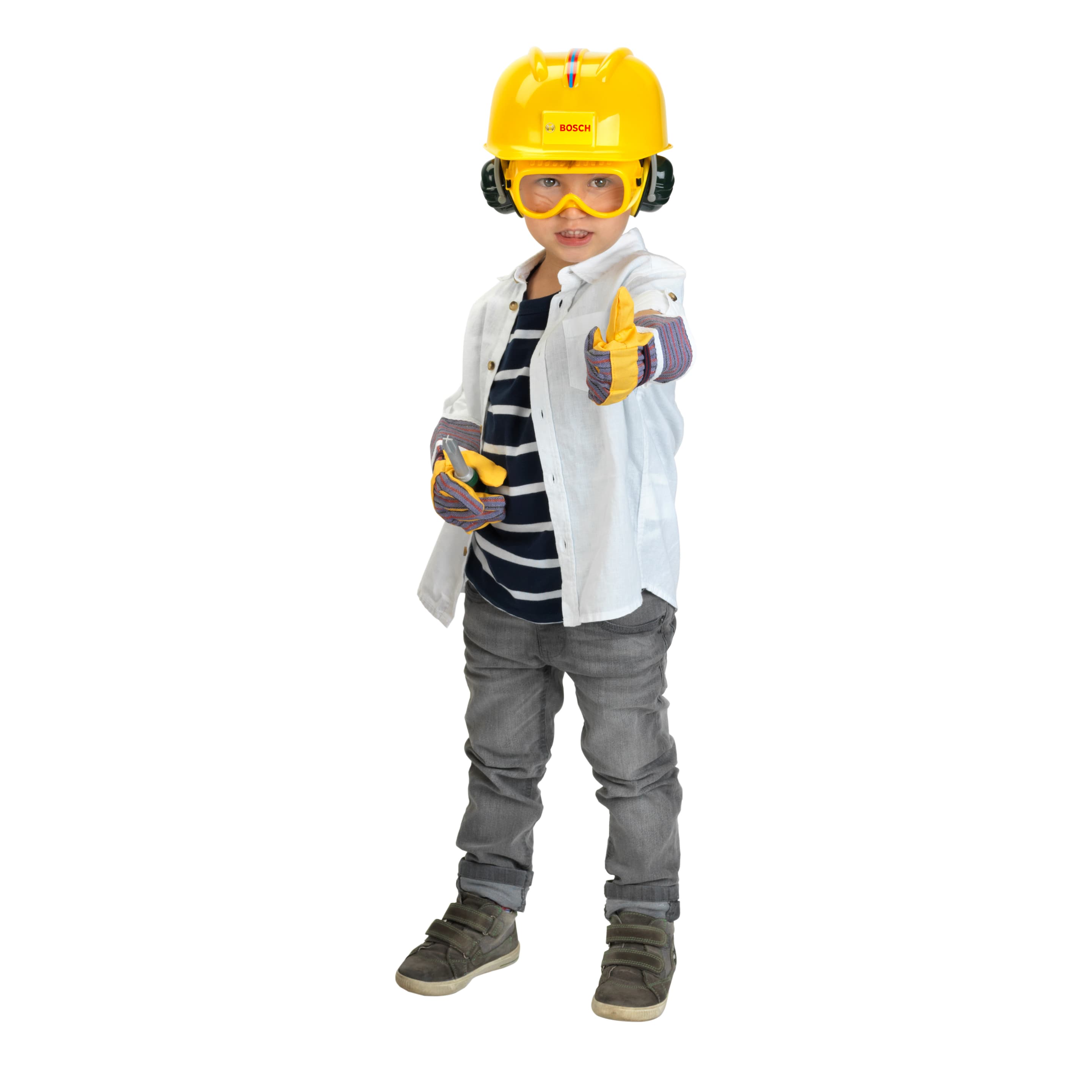 Produktbild Theo Klein 8127 Bosch Handwerkerhelm | Der Spielzeughelm im Handwerker-Look 2 von 3